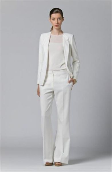 white female ladies pantsuit women pantsuit jacket women fashion long sleeve suit tailored collar jacket suits, White;black
white female ladies pantsuit women pantsuit jacket women fashion long sleeve suit tailored collar jacket suits, White;black