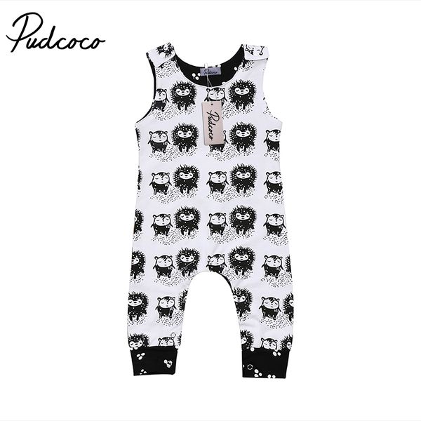 2018 super cute cartoon animals newborn baby boy sleeveless romper jumpsuit outfit clothes, Blue
2018 super cute cartoon animals newborn baby boy sleeveless romper jumpsuit outfit clothes, Blue