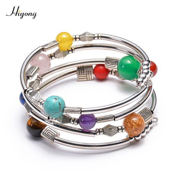 natural stone wrap bangle bracelet chakra turquoises beads bracelet handmade wrap with agates beads bangle for women, Golden;silver
natural stone wrap bangle bracelet chakra turquoises beads bracelet handmade wrap with agates beads bangle for women, Golden;silver