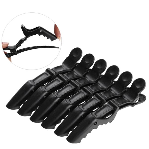 10pcs/pack hairdressing clamps claw clip hair salon plastic crocodile barrette holding hair section clips grip tool accessories, Golden;white
10pcs/pack hairdressing clamps claw clip hair salon plastic crocodile barrette holding hair section clips grip tool accessories, Golden;white