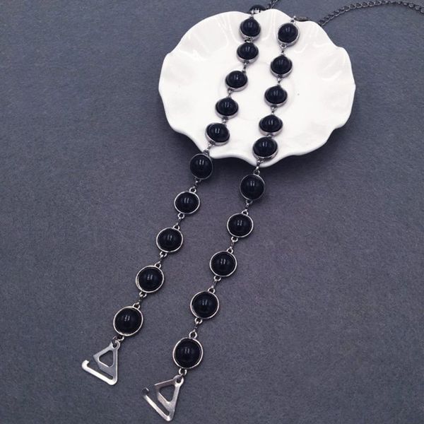 womens decorative bra straps luxury imitation pearl beaded shoulder chain replacement removable adjustable with metal hooks, Black;white
womens decorative bra straps luxury imitation pearl beaded shoulder chain replacement removable adjustable with metal hooks, Black;white