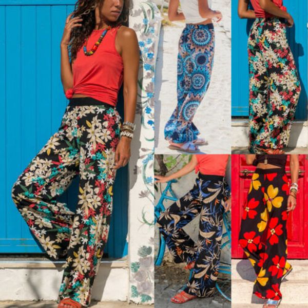 2019 lady loose pant womens boho floral long pants gypsy wide leg loose baggy harem trousers lot size s-2xl, Black;white
2019 lady loose pant womens boho floral long pants gypsy wide leg loose baggy harem trousers lot size s-2xl, Black;white