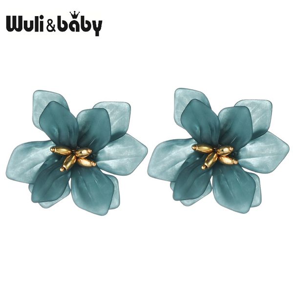 wuli & baby hyperbole flower earrings women acrylic big white orange green flower holiday earrings, Silver
wuli & baby hyperbole flower earrings women acrylic big white orange green flower holiday earrings, Silver