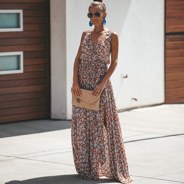 casual dresses 2021 summer dress bohemia v-neck digital print lace up beach, Black;gray
casual dresses 2021 summer dress bohemia v-neck digital print lace up beach, Black;gray