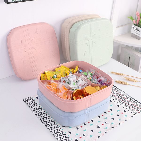 portable dried fruit plate fruit box household compartment with lid modern living room large creative dress snack storage sealed
portable dried fruit plate fruit box household compartment with lid modern living room large creative dress snack storage sealed