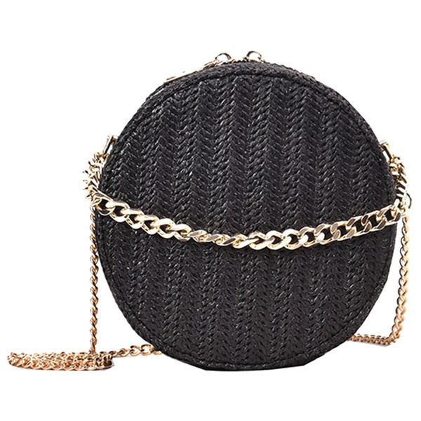 handmade woven bag round butterfly buckle rattan straw bag satchel wind bohemian beach chain round fashion bag(black
handmade woven bag round butterfly buckle rattan straw bag satchel wind bohemian beach chain round fashion bag(black