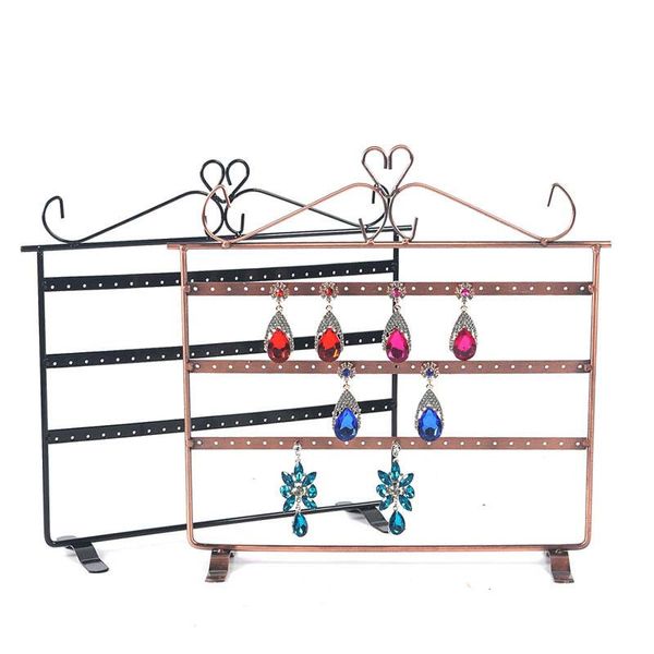 72 holes jewelry display stand antique bronze black ear stud earrings necklace simple jewelry show display rack holder organizer
72 holes jewelry display stand antique bronze black ear stud earrings necklace simple jewelry show display rack holder organizer