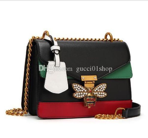 2019 women color splicing little bee bags fashion zipper handbag casual shoulder messenger bag new sac femme, Bronze;slivery
2019 women color splicing little bee bags fashion zipper handbag casual shoulder messenger bag new sac femme, Bronze;slivery