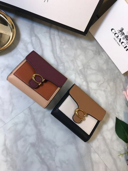 2020 new fashion bags shopping party charm wild leather stitching small wallet6f2t, Black
2020 new fashion bags shopping party charm wild leather stitching small wallet6f2t, Black