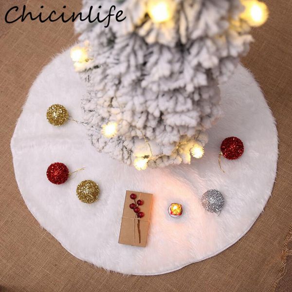 chicinlife 1pcs white plush christmas tree skirts fur carpet merry christmas decor new year home tree ornament supplie
chicinlife 1pcs white plush christmas tree skirts fur carpet merry christmas decor new year home tree ornament supplie
