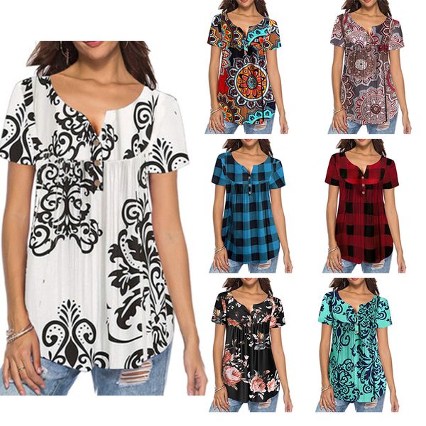 women short-sleeve casual ladies shirt women's o-neck casual t-shirt loose sale summer shirt women clothes aa1956, White
women short-sleeve casual ladies shirt women's o-neck casual t-shirt loose sale summer shirt women clothes aa1956, White