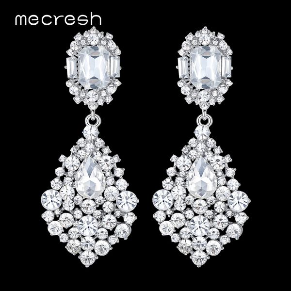 mecresh teardrop crystal wedding long drop earrings for women silver color hanging earrings new engagement jewelry eh196, Golden
mecresh teardrop crystal wedding long drop earrings for women silver color hanging earrings new engagement jewelry eh196, Golden
