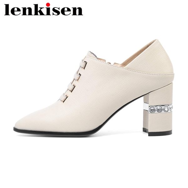 lenkisen 2020 new shoes women genuine leather pointed toe rhinestone high heels french romantic mature lady party zip pumps l15, Black
lenkisen 2020 new shoes women genuine leather pointed toe rhinestone high heels french romantic mature lady party zip pumps l15, Black