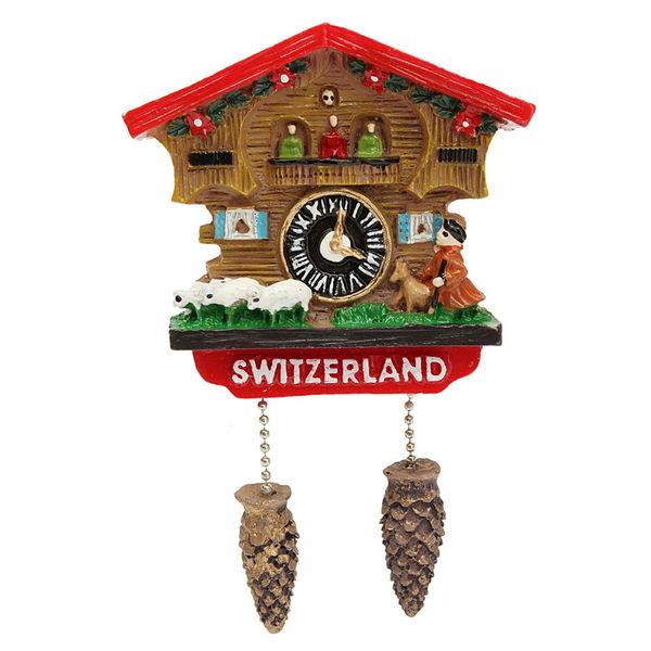 handmade 3d resin cuckoo clock travel souvenirs creative refrigerator magnetic stickers home decoration switzerland
handmade 3d resin cuckoo clock travel souvenirs creative refrigerator magnetic stickers home decoration switzerland