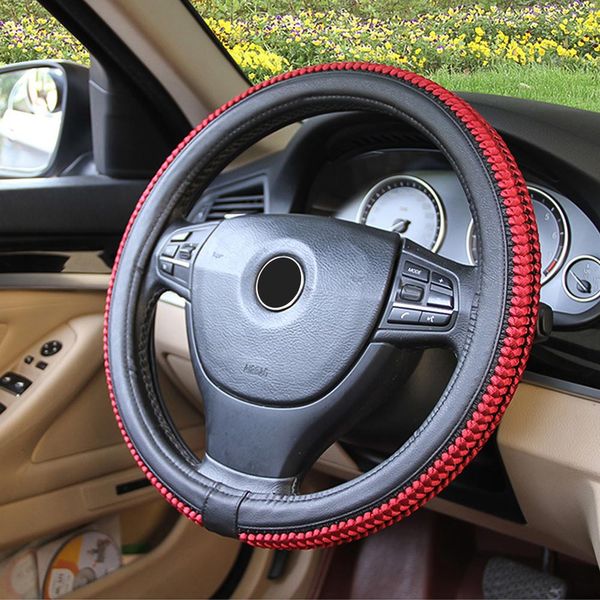 glcc 38cm universal ice silk car steering wheel cover car-styling sport anti-slip auto steering wheel cover
glcc 38cm universal ice silk car steering wheel cover car-styling sport anti-slip auto steering wheel cover