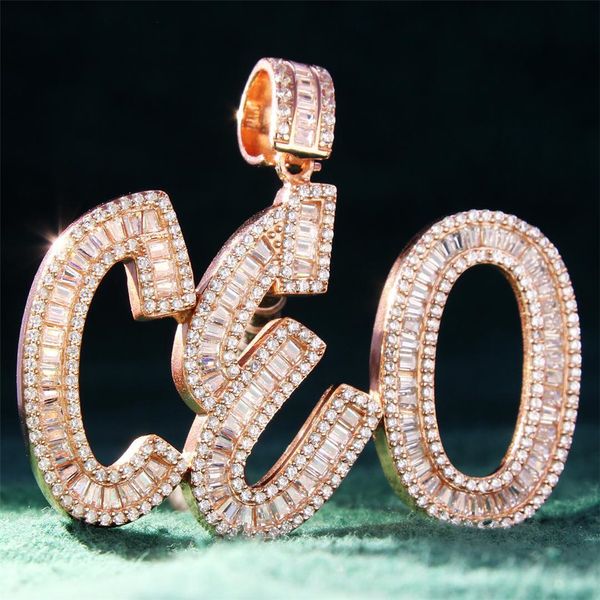 custom baguette initials letters name necklace chain hip hop iced out zircon diy gift for mom days friend, Silver
custom baguette initials letters name necklace chain hip hop iced out zircon diy gift for mom days friend, Silver