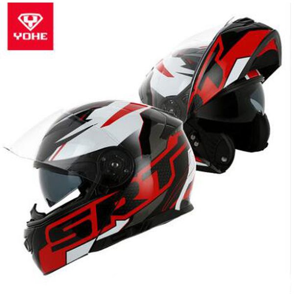 2018 new yohe double lens flip up motorycle helmet women adn men full face motorbike helmets made of abs/eps
2018 new yohe double lens flip up motorycle helmet women adn men full face motorbike helmets made of abs/eps