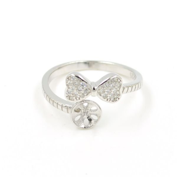 s925 sterling silver ring fittings sterling silver pearl ring empty bracket diy movable mouth adjustable bow ring ps4mjz032, Slivery;crystal
s925 sterling silver ring fittings sterling silver pearl ring empty bracket diy movable mouth adjustable bow ring ps4mjz032, Slivery;crystal