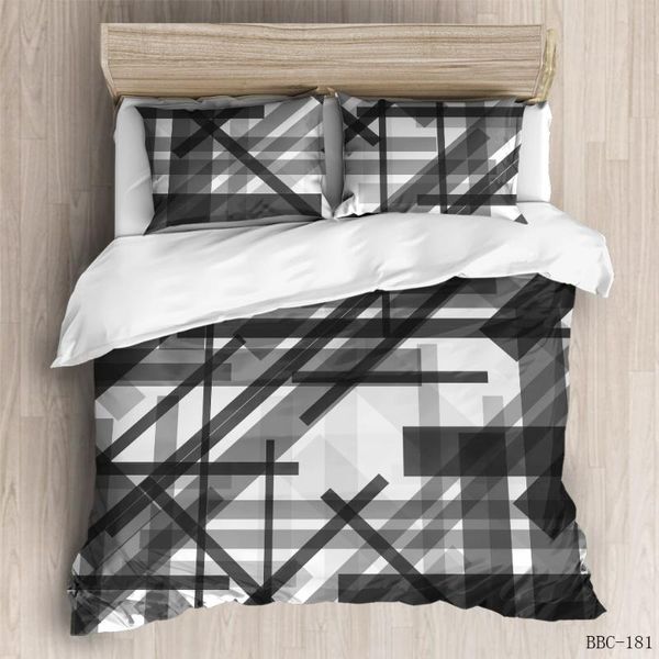 brief style geometric bedding set black with white duvet cover for bed cover 3d quilt stripe bedclothes home textiles 3pcs
brief style geometric bedding set black with white duvet cover for bed cover 3d quilt stripe bedclothes home textiles 3pcs