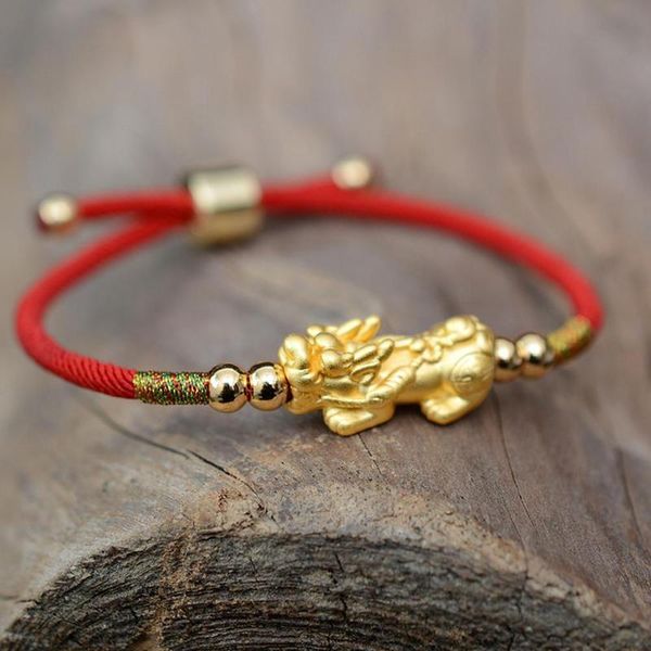 brave troops couple bracelets dragon knot hand-knitted hand rope red rope the birth year transport ladies gold bracelet jewelry, Golden;silver
brave troops couple bracelets dragon knot hand-knitted hand rope red rope the birth year transport ladies gold bracelet jewelry, Golden;silver