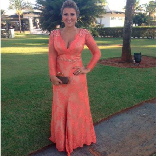 vestido de festa longo formal gowns long sleeve lace elegant special occasion party plus size mermaid evening dresses, Black;red
vestido de festa longo formal gowns long sleeve lace elegant special occasion party plus size mermaid evening dresses, Black;red