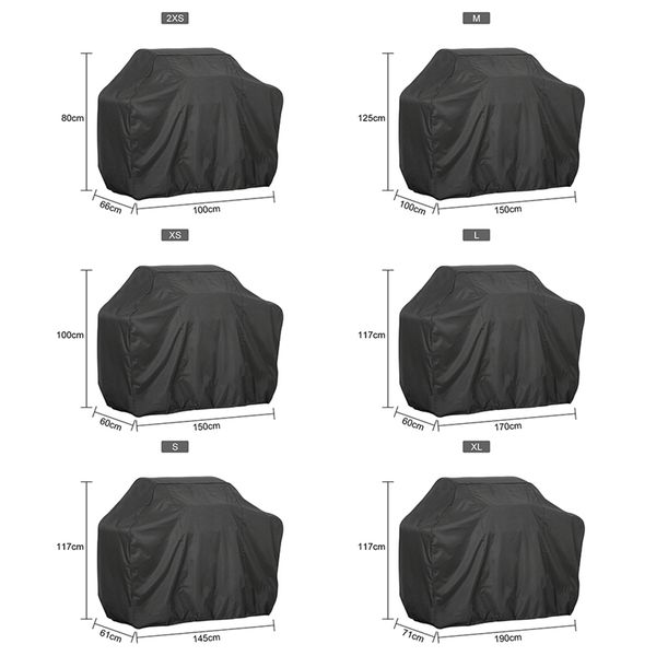 bbq grill cover protective dust-proof rainproof moistureproof cloth furnace cover outdoor sun-safe barbecue accessories
bbq grill cover protective dust-proof rainproof moistureproof cloth furnace cover outdoor sun-safe barbecue accessories