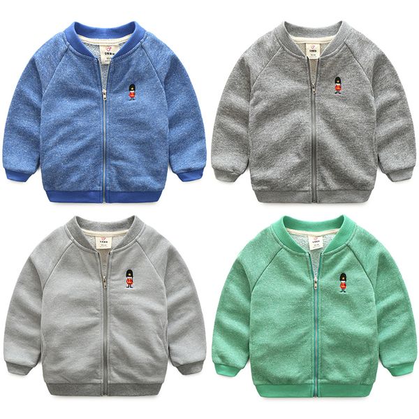 baby boy girl jacket spring autumn new boys v-neck coat kids wear coats children's zip cardigan top, Blue;gray
baby boy girl jacket spring autumn new boys v-neck coat kids wear coats children's zip cardigan top, Blue;gray
