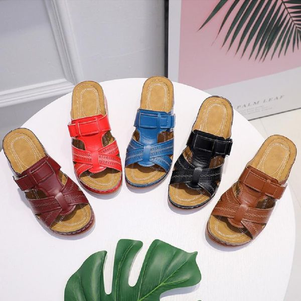 2020 new women's vintage non-slip breathable open toe sandals comfortable flat sandals woman footwear
2020 new women's vintage non-slip breathable open toe sandals comfortable flat sandals woman footwear