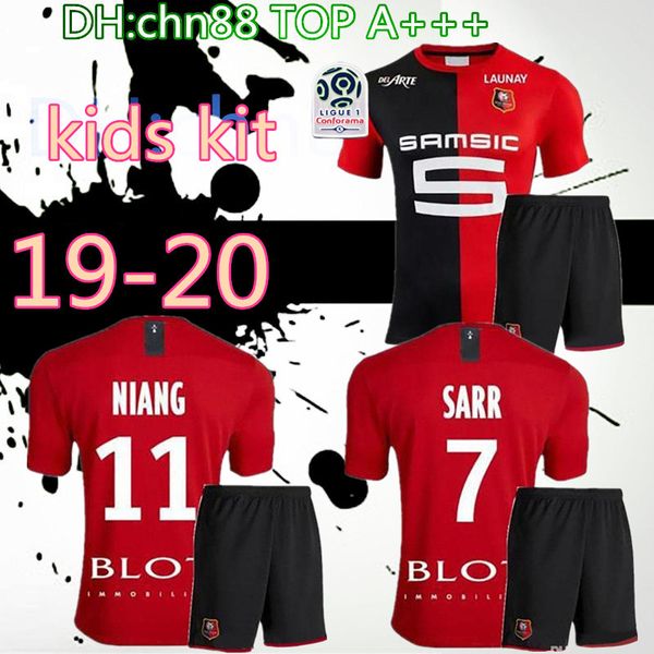kids kits 19 20 stade rennais home soccer jerseys 2019 2020 rennes maillot de foot #7 sarr #11 niang #14 bourigeaud #21 andre #23 hunou, Black
kids kits 19 20 stade rennais home soccer jerseys 2019 2020 rennes maillot de foot #7 sarr #11 niang #14 bourigeaud #21 andre #23 hunou, Black