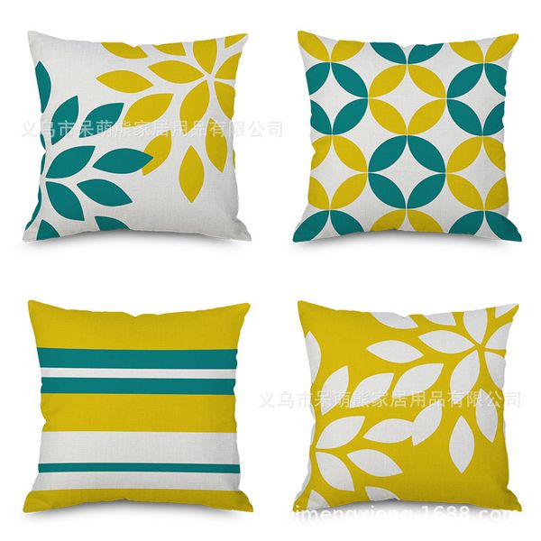 yellow green flax geometry northern europe hold the wind pillow case fresh concise back cushion cushion modern imitate mabaozhen
yellow green flax geometry northern europe hold the wind pillow case fresh concise back cushion cushion modern imitate mabaozhen