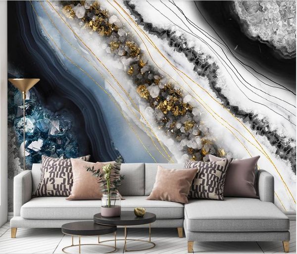 3d customized wallpaper modern light luxury abstract marble wallpapers crystal pattern tv background wall
3d customized wallpaper modern light luxury abstract marble wallpapers crystal pattern tv background wall