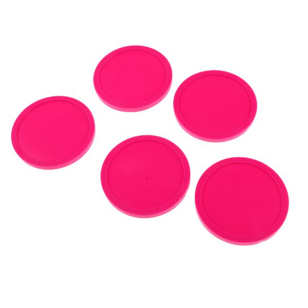 5 pieces 82mm air hockey replacement pucks for game tables, accessories 
5 pieces 82mm air hockey replacement pucks for game tables, accessories