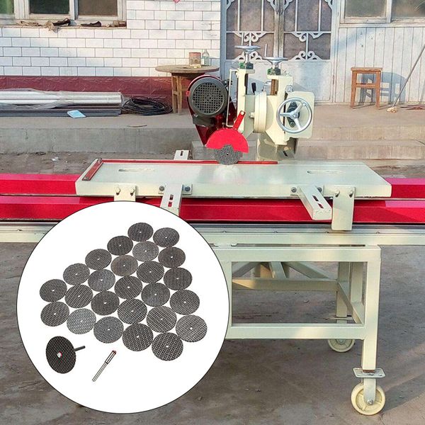 25 pcs blades cutting disc set 32mm with arbor for dremel rotary tool
25 pcs blades cutting disc set 32mm with arbor for dremel rotary tool