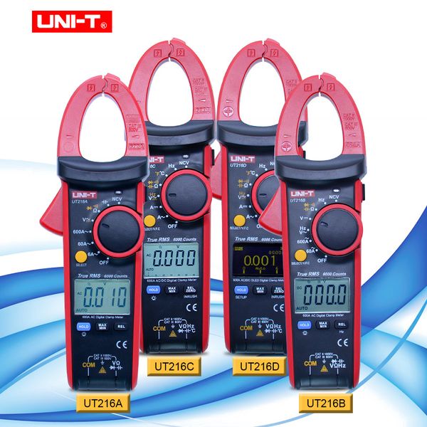 uni-t ut216 series 600a true rms digital clamp meters auto range multimeters ac voltage current tongs testers
uni-t ut216 series 600a true rms digital clamp meters auto range multimeters ac voltage current tongs testers