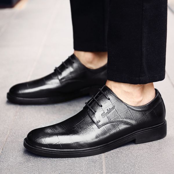 genuine leather casual shoes outdoor men classic lace up flats male comfortable fashion sneakers men breathable, Black
genuine leather casual shoes outdoor men classic lace up flats male comfortable fashion sneakers men breathable, Black