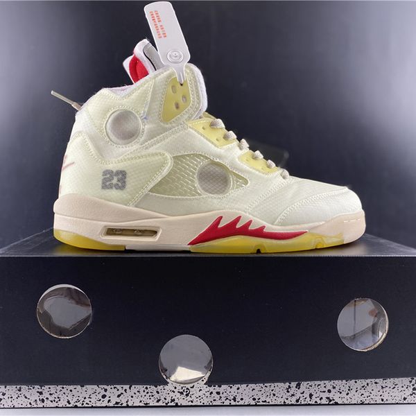 Off OW White x Men Air 5 Sail Cream Yellow CT8480-002 5s V баскетбол спортивная обувь кроссовки лучшее качество тренеры
Off OW White x Men Air 5 Sail Cream Yellow CT8480-002 5s V баскетбол спортивная обувь кроссовки лучшее качество тренеры