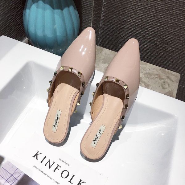 master designed high-quality pointed sandals and slippers for women's outer wear 2020 spring and summer new korean fashion fairy style, Black
master designed high-quality pointed sandals and slippers for women's outer wear 2020 spring and summer new korean fashion fairy style, Black