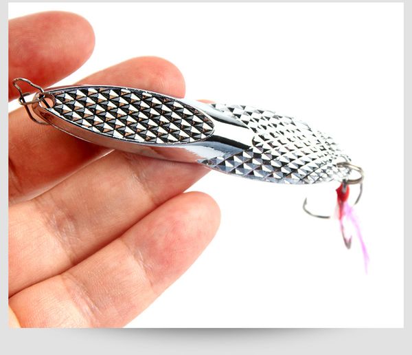 high quanlity metal lead fish artificial laser baits 18g 7cm stainless steel iron jigs fishing lure
high quanlity metal lead fish artificial laser baits 18g 7cm stainless steel iron jigs fishing lure