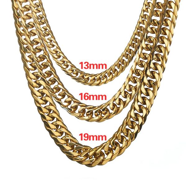 gold cuban necklace for men heavy stainless steel metal high polishing party gift custom length charm jewelry good quality 2020, Silver
gold cuban necklace for men heavy stainless steel metal high polishing party gift custom length charm jewelry good quality 2020, Silver