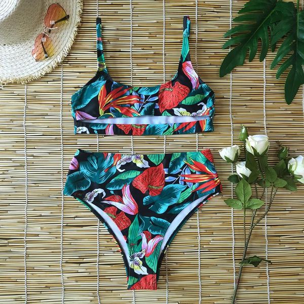 high waist bikini set 2020 swimsuit women printed swimwear push up bathing suit beachwear biquini female
high waist bikini set 2020 swimsuit women printed swimwear push up bathing suit beachwear biquini female