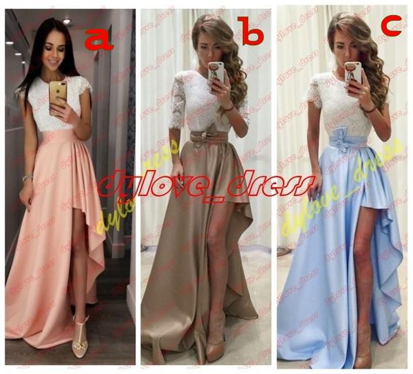 2019 elegant african black girl prom cocktail homecoming dresses high low vestidos de fiesta arabic short lace evening gowns
2019 elegant african black girl prom cocktail homecoming dresses high low vestidos de fiesta arabic short lace evening gowns