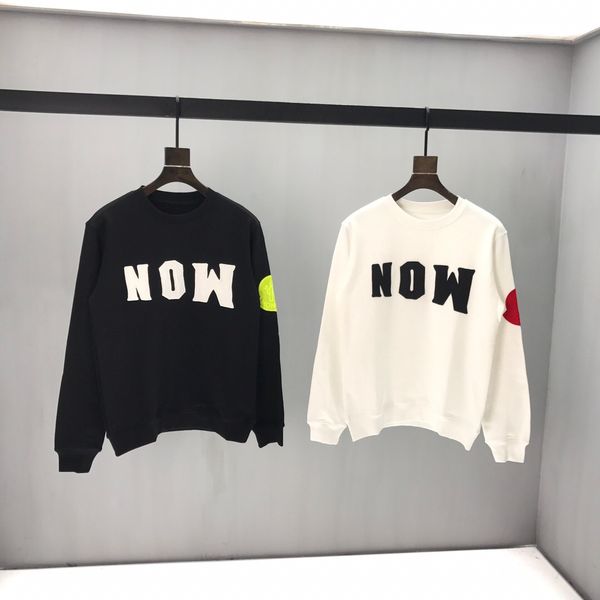 New famou autumn de igner port anitary clothe with men and women 039 hoodie zipper anitary clothe printed logo cotton 026, Black