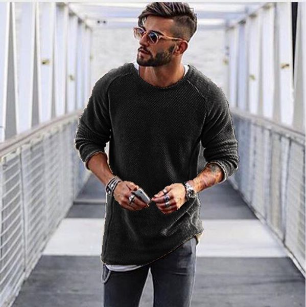 men's sweaters knitwear mens long sleeve round neck bottom shirt polyester solid color black and white, White;black
men's sweaters knitwear mens long sleeve round neck bottom shirt polyester solid color black and white, White;black