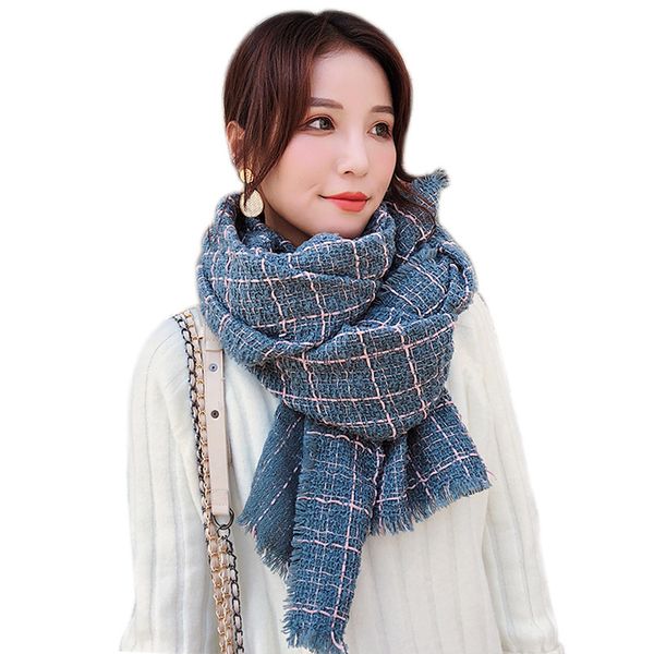 2019 winter grid scarf for women thick warm imitation cashmere scarves ladies shawls and wraps bandana echarpe female
2019 winter grid scarf for women thick warm imitation cashmere scarves ladies shawls and wraps bandana echarpe female