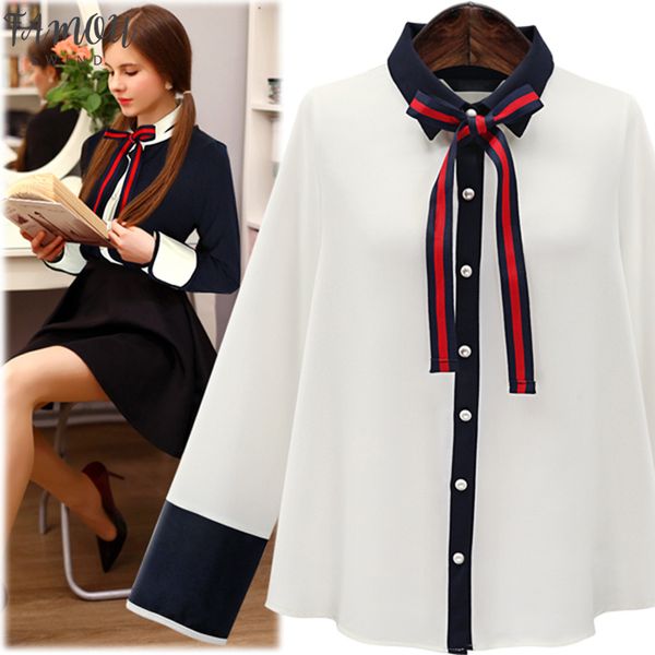 preppy style bow women shirt blouse chiffon new womens blouses shirt long sleeve elegant solid color white shirt top
preppy style bow women shirt blouse chiffon new womens blouses shirt long sleeve elegant solid color white shirt top