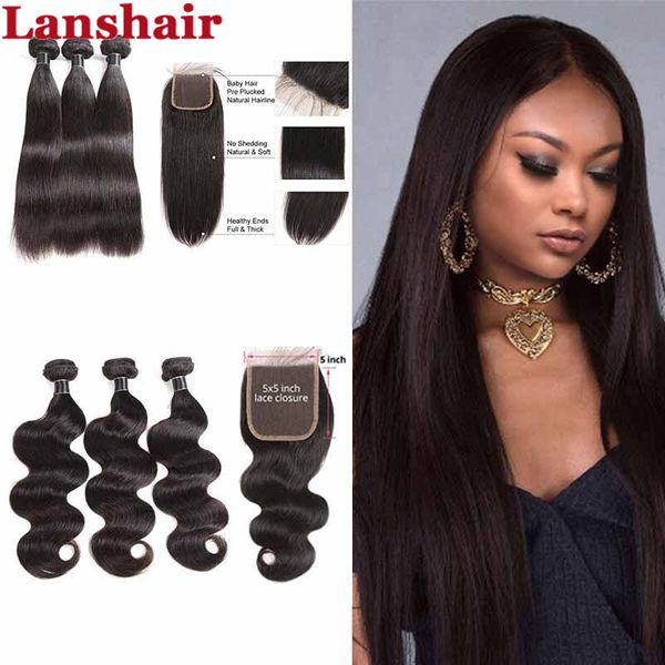8а объемная волна straight 3 пачки с 5x5 закрытие перуанского связки волос с closure remy 100% человеческих волос связки с 5x5 закрытие, Black 
8а объемная волна straight 3 пачки с 5x5 закрытие перуанского связки волос с closure remy 100% человеческих волос связки с 5x5 закрытие, Black