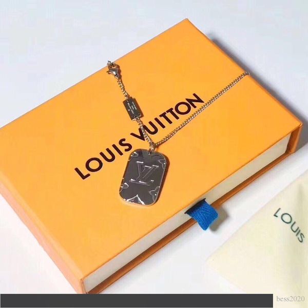 popular brand titanium steel simple necklace silver necklace fashion men and women's brand necklace
popular brand titanium steel simple necklace silver necklace fashion men and women's brand necklace