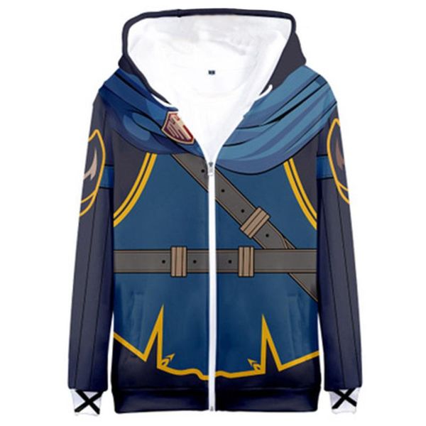 fire emblem print hoodie men women hooded sweatshirt zipper jacket, Black
fire emblem print hoodie men women hooded sweatshirt zipper jacket, Black