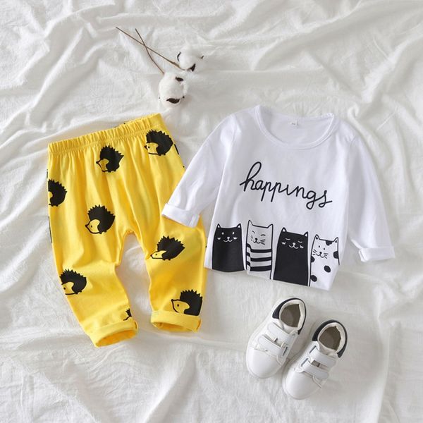cotton baby clothes newborn baby boy girl cartoon casual pants clothes outfits set, White
cotton baby clothes newborn baby boy girl cartoon casual pants clothes outfits set, White