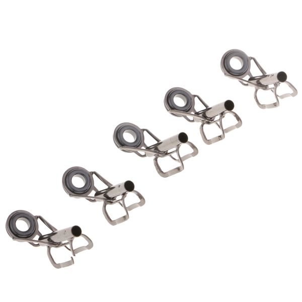 5pcs night fishing rod guides rings with light stick holder pole repair kit diy rod building part
5pcs night fishing rod guides rings with light stick holder pole repair kit diy rod building part